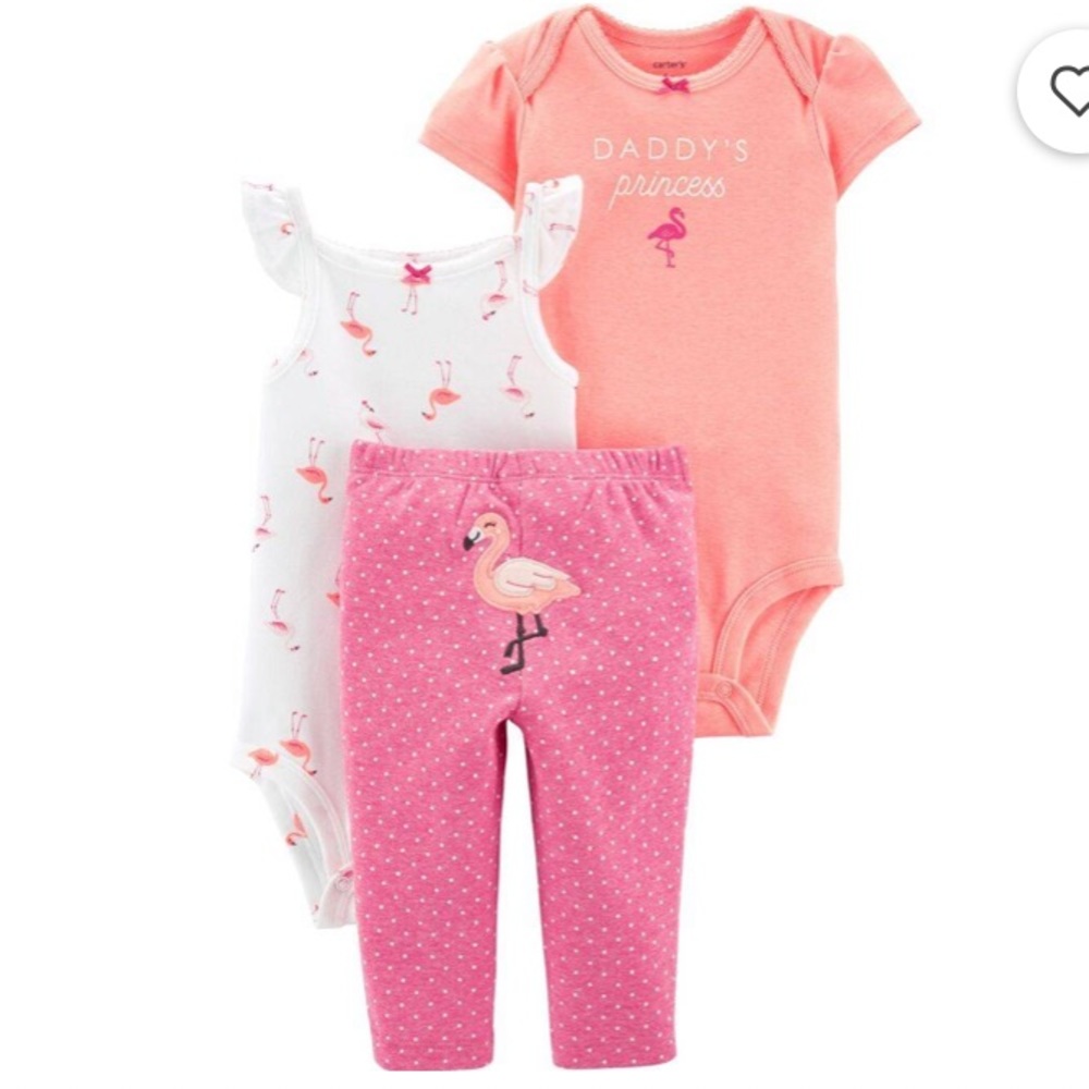 BNWT Carter’s 3 piece Set “ Daddy’s Princess